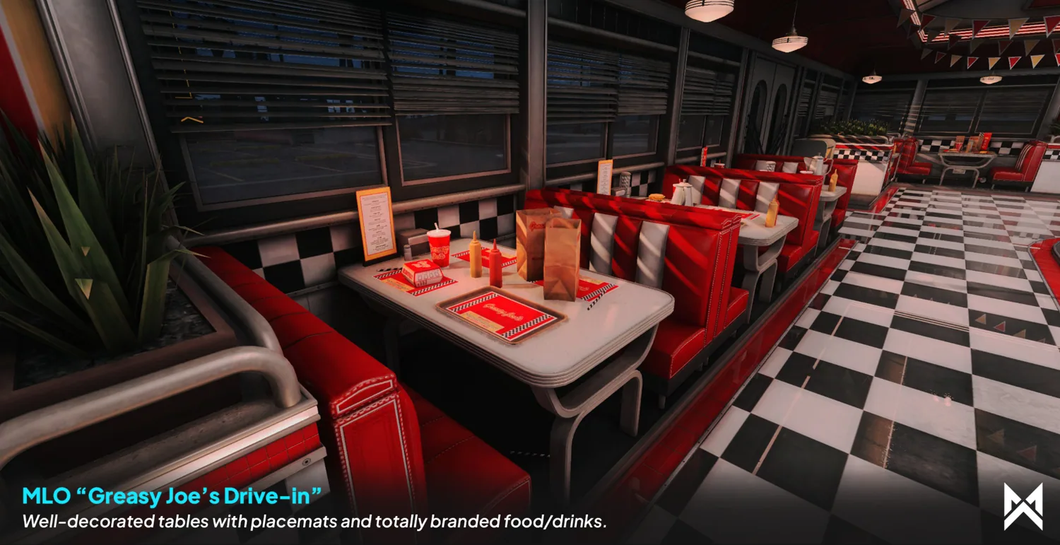 Diner booths