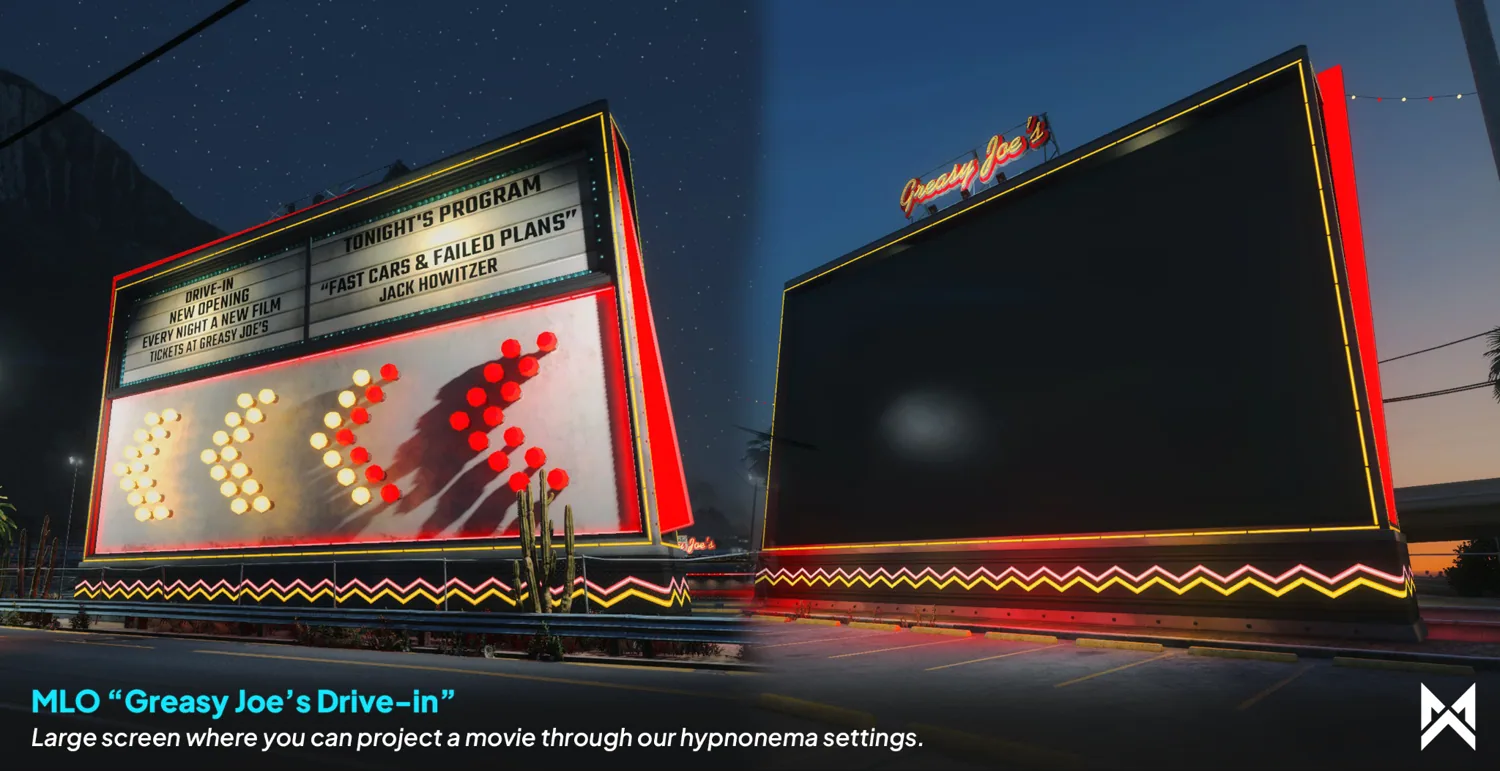 Drive-in screens